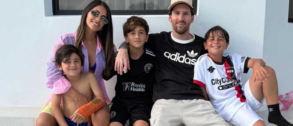 La foto familiar de Messi que revolucion&oacute; a Newell's