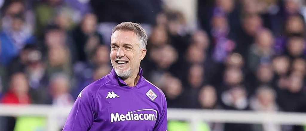 Batistuta se volvió a poner la de Fiorentina y marcó un golazo