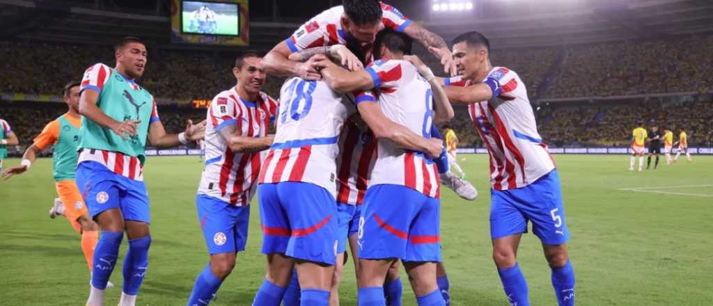 Paraguay se lo empat&oacute; a Colombia y termin&oacute; festejando