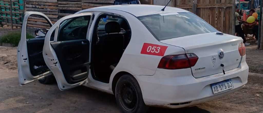 Le robaron el remis a las piñas en Las Heras: un detenido