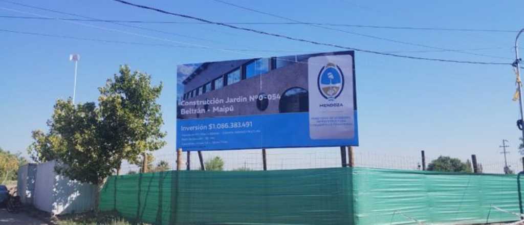 Iniciaron con la construcci&oacute;n de dos nuevas escuelas en Maip&uacute;