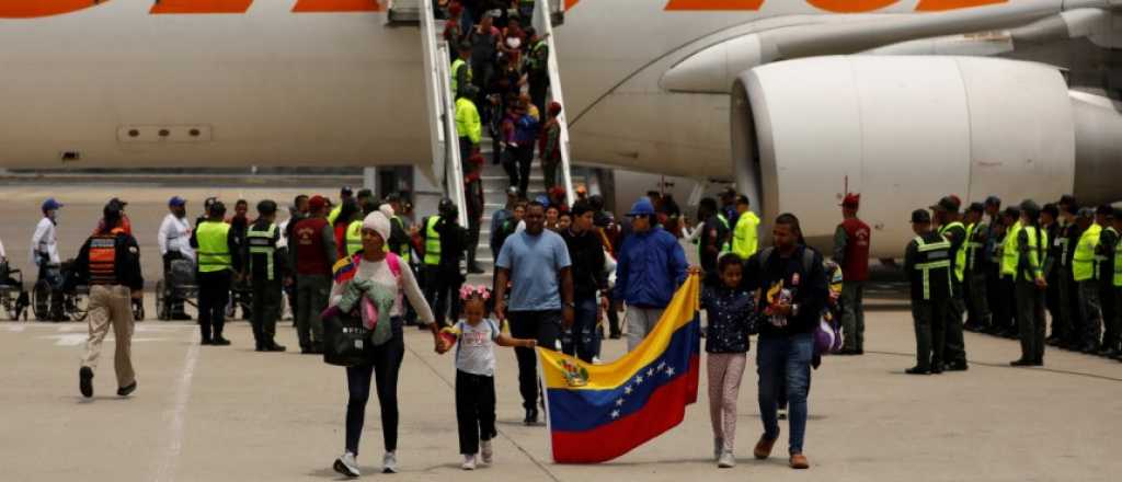 Estados Unidos deport&oacute; a un nuevo contingente de migrantes venezolanos