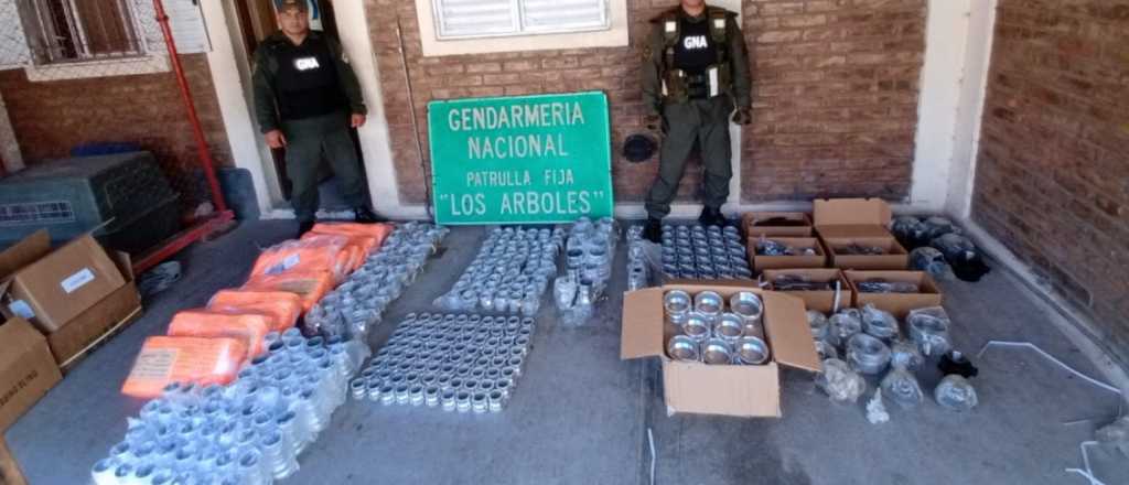 Secuestraron un millonario contrabando en Uspallata que ven&iacute;a desde Chile