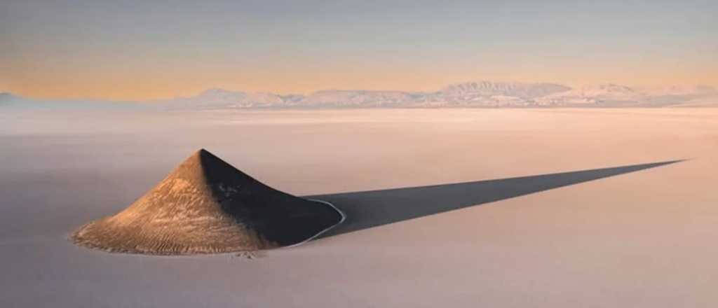 La impactante pirámide argentina que parece un paisaje de otro planeta