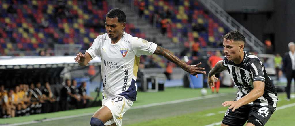 Central Córdoba acarició el triunfo ante Liga de Quito en su histórico debut