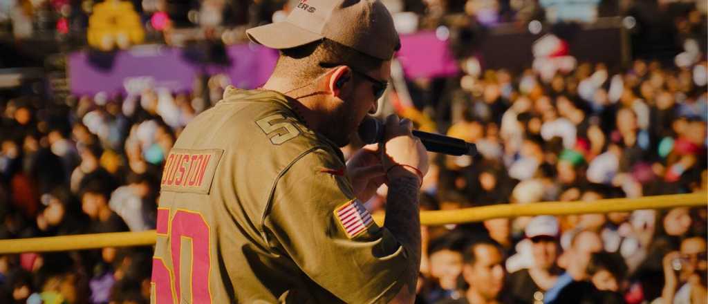Quién es el mendocino que abrirá el recital de Duki este miércoles