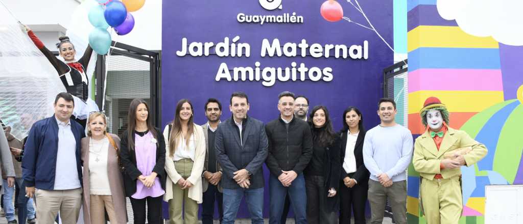 Guaymall&eacute;n inaugur&oacute; la nueva sede del jard&iacute;n maternal Amiguitos