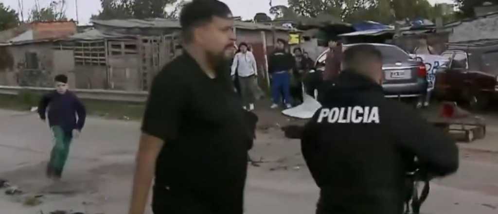 Video: cobran "peaje" y un ni&ntilde;o intent&oacute; acuchillar a un polic&iacute;a en Buenos Aires