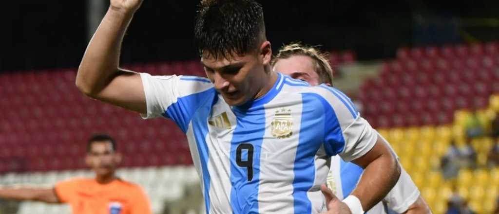 La Selección Argentina Sub17 goleó y se clasificó al Mundial