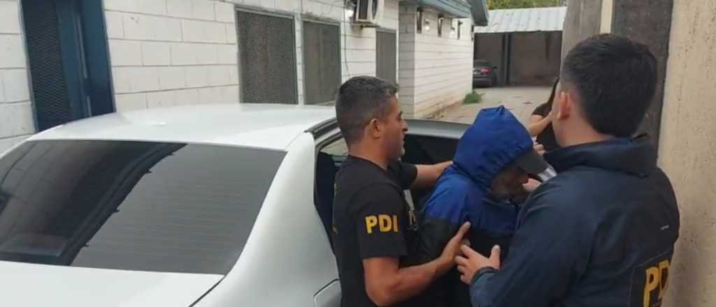 Video: así detuvieron al prófugo por violación en Las Heras