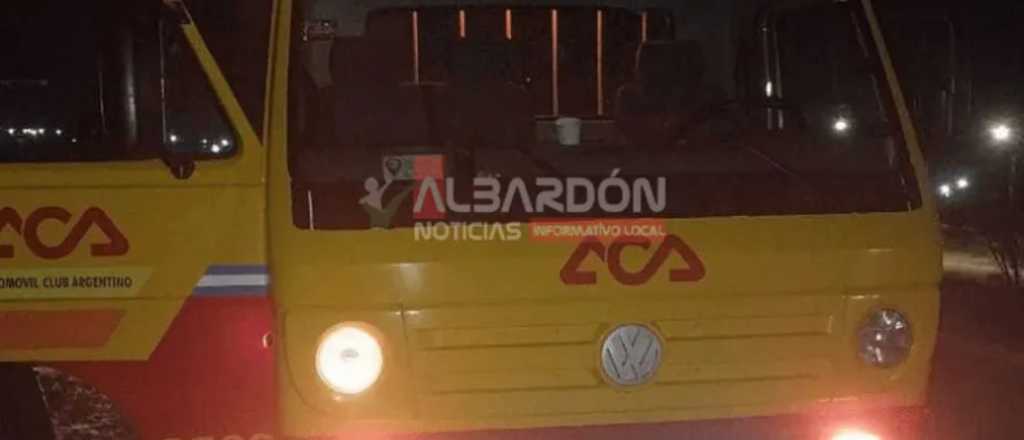 Se descompensó mientras conducía un camión grúa y murió