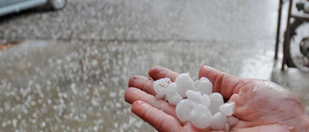 Mendoza, este sábado bajo alerta por tormentas con granizo