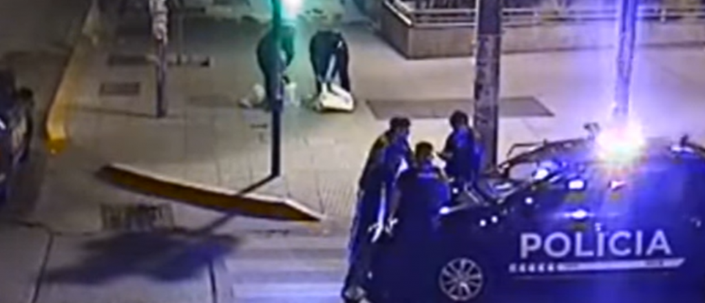 Video: detuvieron a dos ladrones en pleno Centro