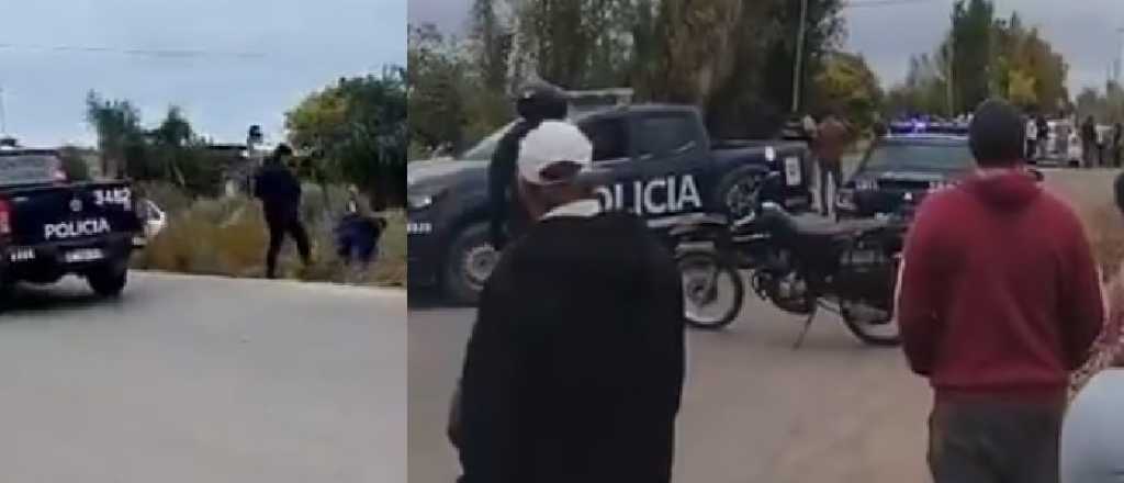 Videos: una banda se tirote&oacute; con polic&iacute;as en Maip&uacute; y dos ladrones fueron heridos