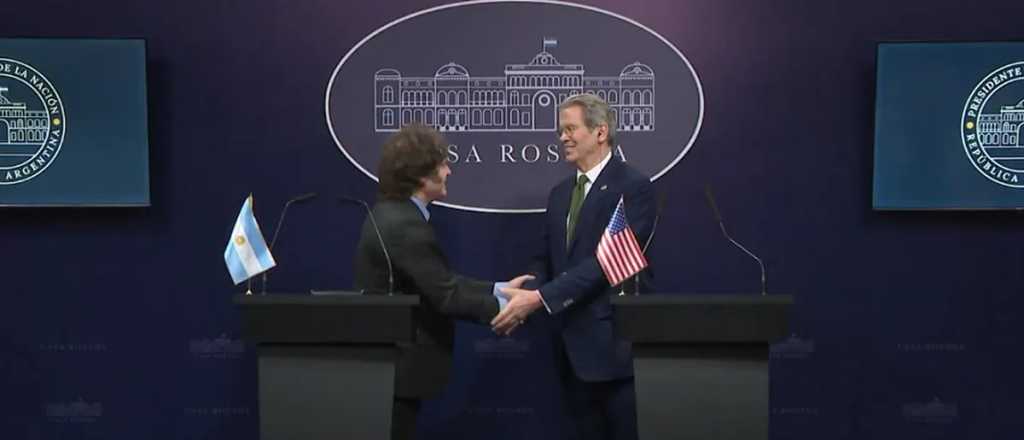 Milei a Bessent: "Esperamos continuar trabajando juntos"