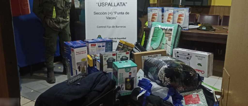 Millonario contrabando fue interceptado en Punta de Vacas