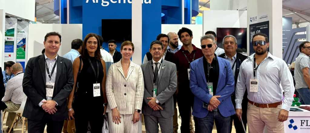 Mendoza en la Expomin: "Hay sinergia entre el sector p&uacute;blico y el privado"