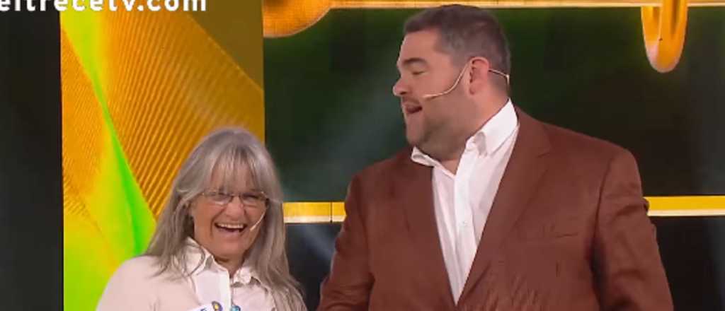 Una mendocina ganó un premio millonario en el programa de Barassi