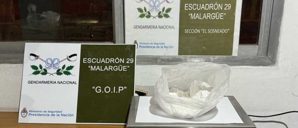 Detuvieron a dos hombres entrando con cocaína a Mendoza