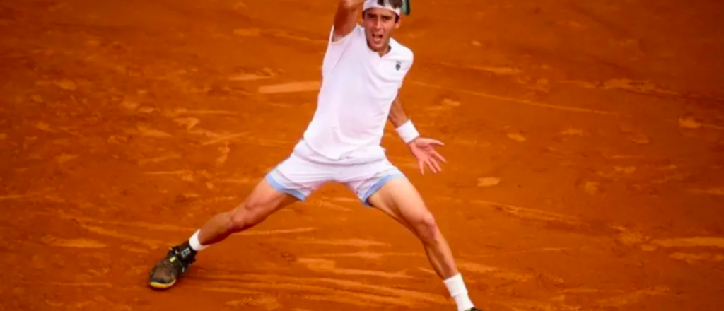 Etcheverry debutó con el pie derecho en el Masters 1000 de Madrid