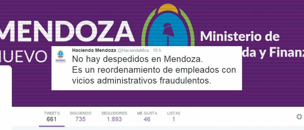 El gobierno denuncia que no le entregan la cuenta de Twitter de Hacienda