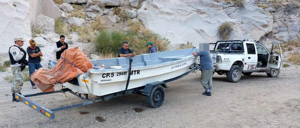 Multaron a pescadores y embarcaciones en infracción en San Rafael y Valle de Uco
