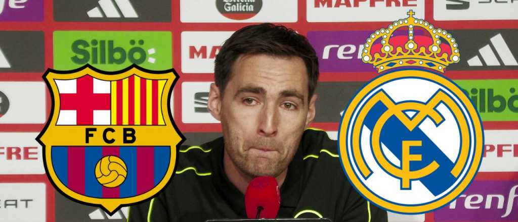 Polémica y lágrimas del árbitro en la previa del clásico en la final de la Copa del Rey