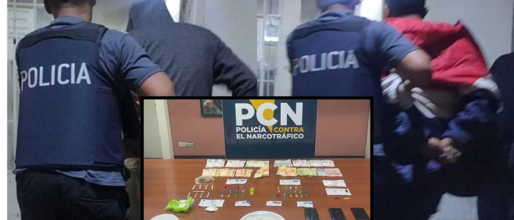 Seis detenidos por venta de droga en San Mart&iacute;n y Guaymall&eacute;n
