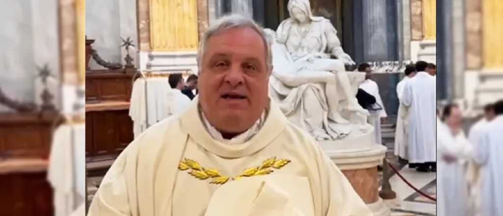 Video: desde el funeral del Papa, el mensaje del obispo de Mendoza