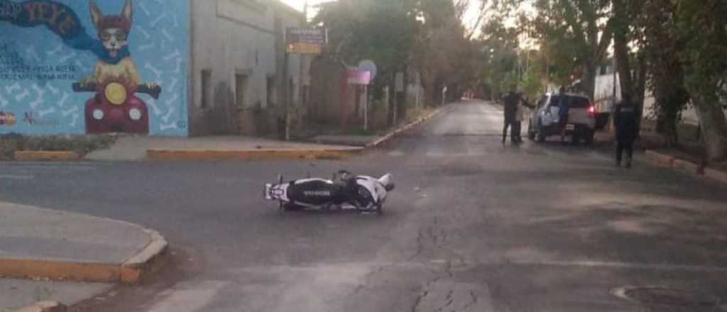 Un motociclista murió tras caer a una acequia en Guaymallén