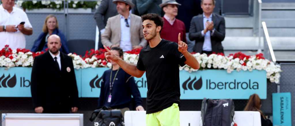 Cerúndolo dio el golpe y eliminó a Zverev en el Masters 1000 de Madrid