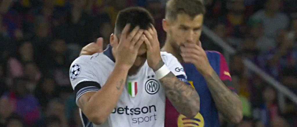 &iquest;Qu&eacute; le pas&oacute;? Preocupaci&oacute;n en Inter por Lautaro Mart&iacute;nez