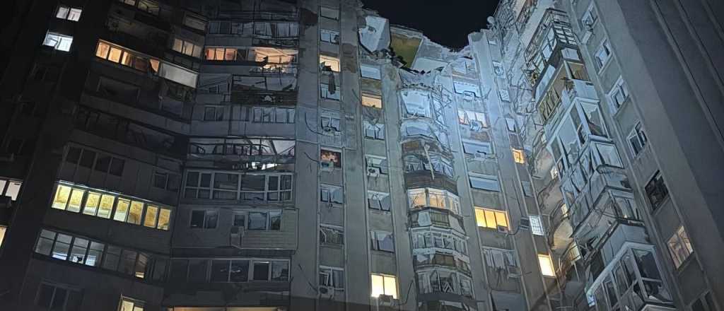 Masivo ataque a&eacute;reo ruso sobre un &aacute;rea residencial en Odesa 