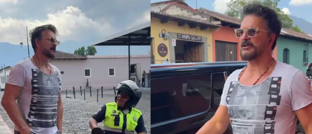 Video: Ricardo Arjona fue por un "antojo" y volvió con multa en mano 
