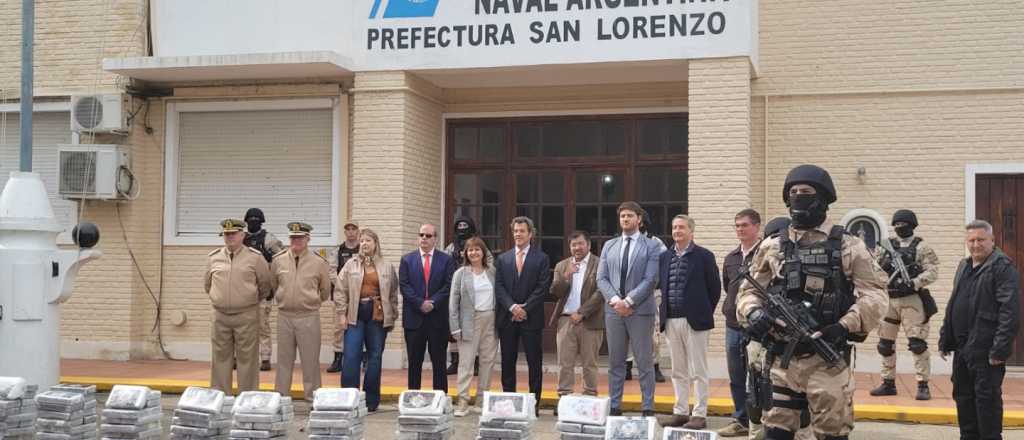 Histórico secuestro de cocaína en un puerto