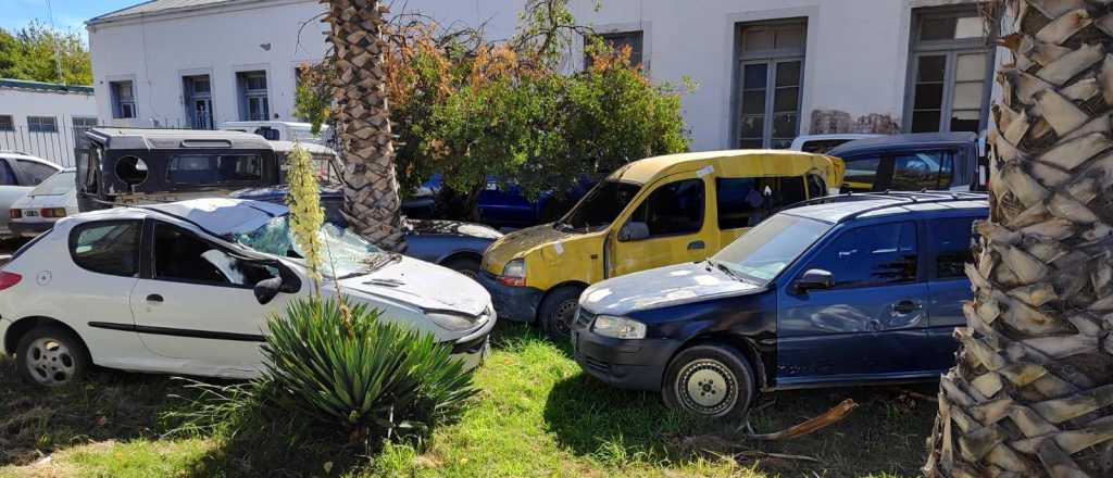 Inspeccionaron la playa de retenci&oacute;n de veh&iacute;culos de San Mart&iacute;n