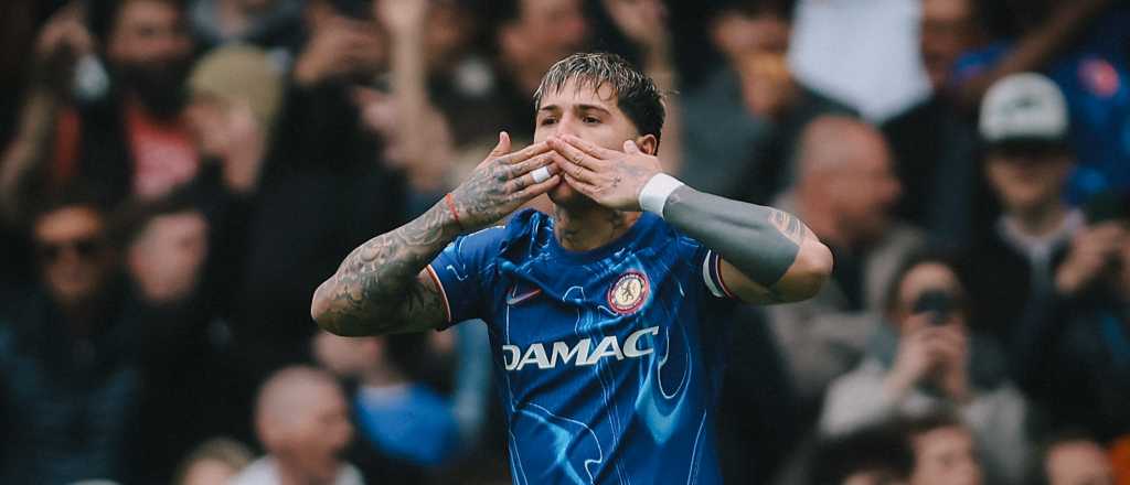 Video: gran gol de Enzo Fern&aacute;ndez en el triunfazo de Chelsea ante Liverpool