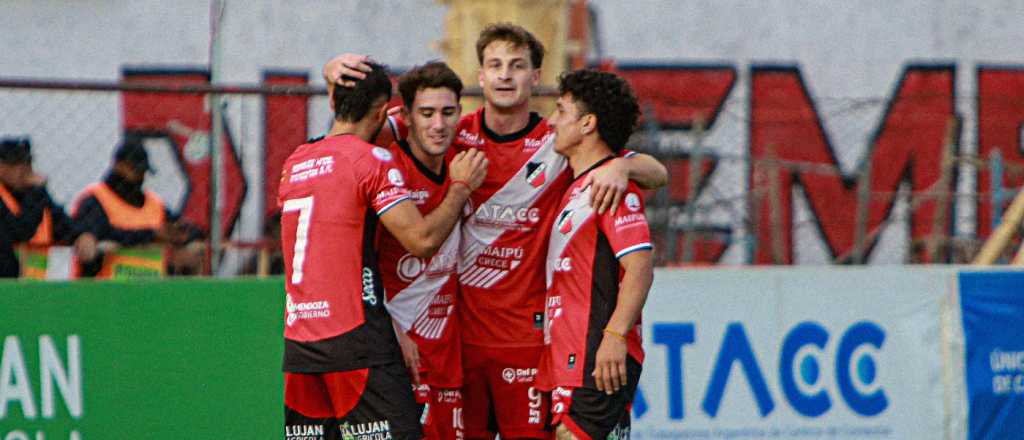 Maipú goleó a Alvarado y se afianza en zona de Reducido