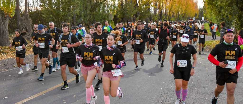 Fotos: diez mil personas corrieron la Marat&oacute;n Internacional de Mendoza