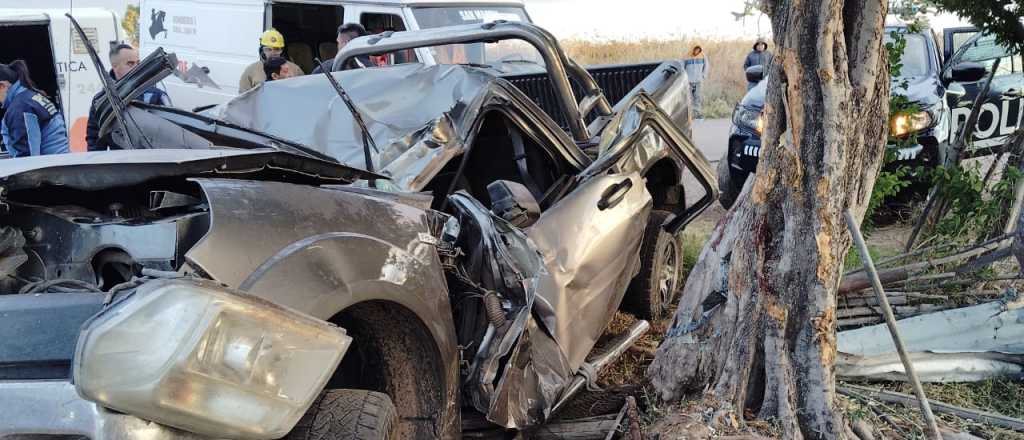 Tragedia en San Martín: un joven murió tras volcar con su camioneta