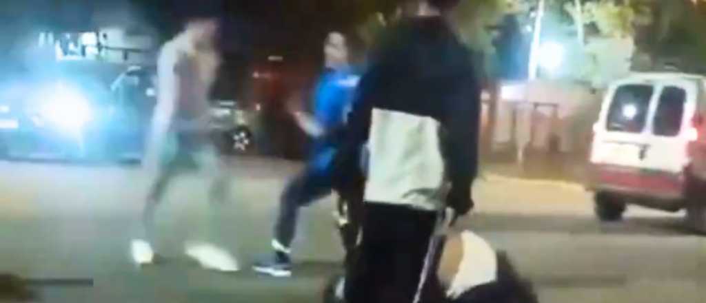 Video: un hombre terminó en terapia intensiva por defender a su hijo en Luján