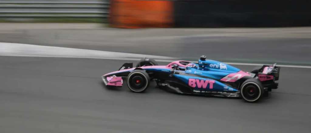 Colapinto probó el Alpine 2023 antes de correr en Imola