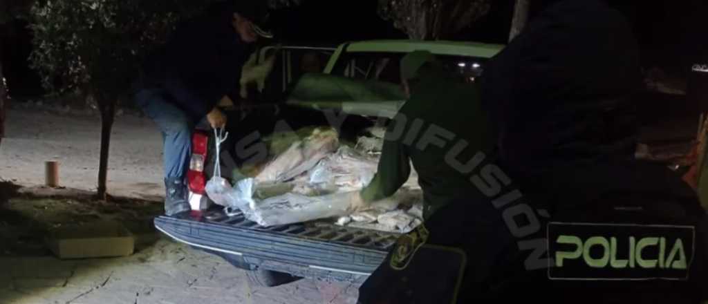Detenido en Pata Mora con 700 kilos de carne de contrabando