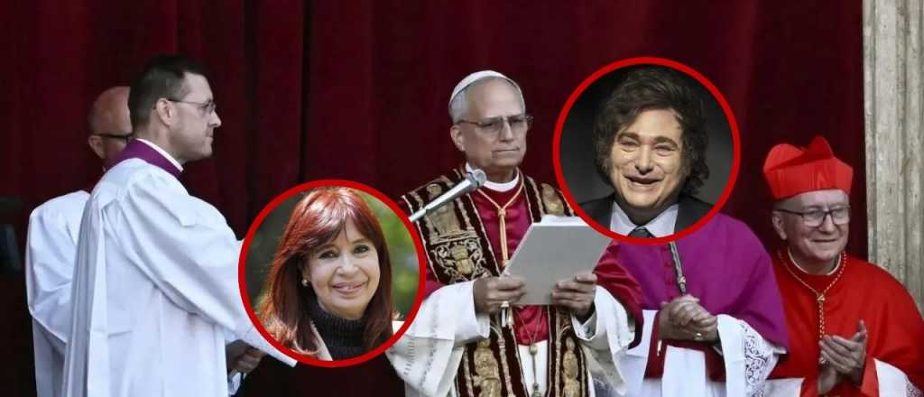 Milei, Cristina y todo el arco político celebró la designación de León XIV