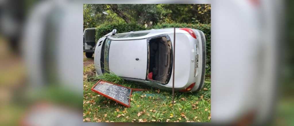 Vuelco en San Rafael: una madre y su hija resultaron heridas