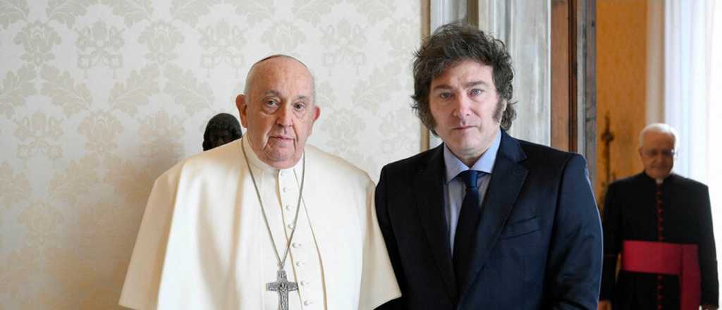 Milei se adjudicó al papa Francisco: "Era mileísta"