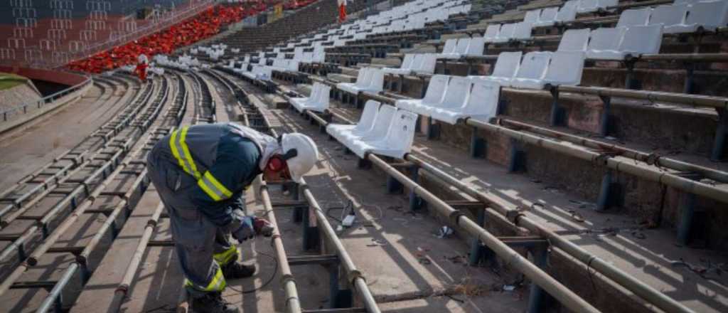 Qui&eacute;n fabrica las nuevas butacas del Malvinas Argentinas