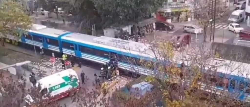 Un tren arrolló a un hombre