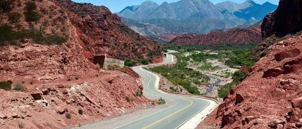 El tramo de la Ruta 40 que parece un laberinto