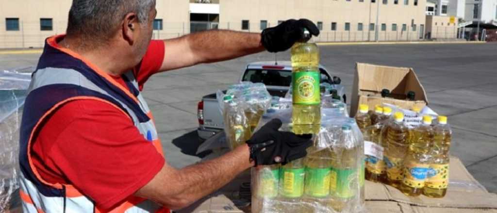 Aduana chilena donará 2 mil litros de aceite ingresados por Los Libertadores